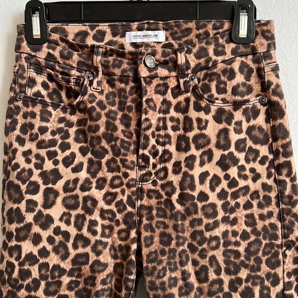 Good American Denim - Good American Leopard Jeans